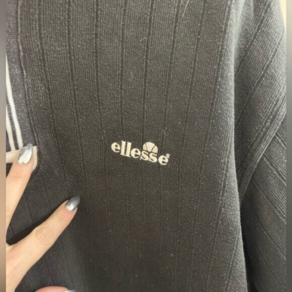 Ellesse Quarter Zip Pullover Sweatshirt – Size Large - Picture 5 of 7